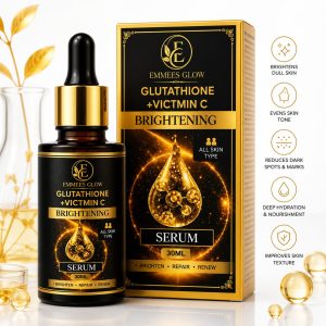 EMMEES GLOW GLUTATHIONE + VITAMIN C BRIGHTENING SERUM (30ml)